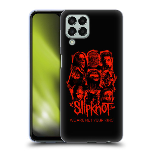 Slipknot We Are Not Your Kind Red Patch Soft Gel Case for Samsung Galaxy M33 (2022)