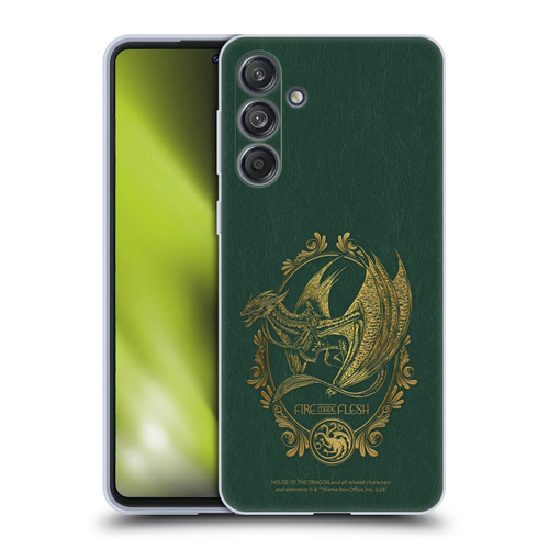 House Of The Dragon: Television Series Season 2 Graphics Fire Made Flesh Soft Gel Case for Samsung Galaxy M55 5G