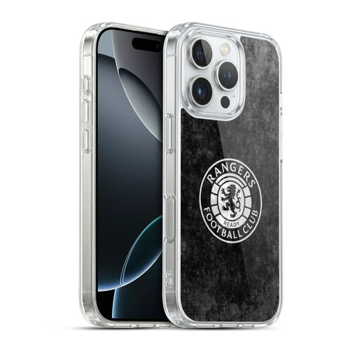 Rangers FC Crest Distressed Soft Gel Case for Apple iPhone 16 Pro & MagSafe