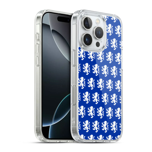 Rangers FC Crest Pattern Soft Gel Case for Apple iPhone 16 Pro & MagSafe