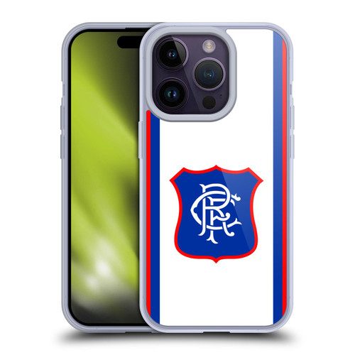 Rangers FC 2024/25 Kit Away Soft Gel Case for Apple iPhone 14 Pro