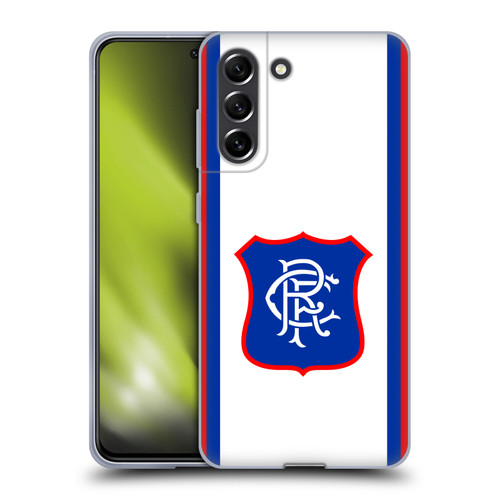Rangers FC 2024/25 Kit Away Soft Gel Case for Samsung Galaxy S21 FE 5G