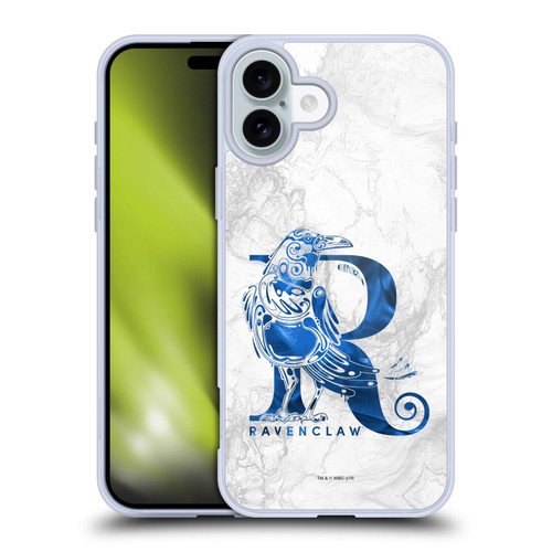 Harry Potter Deathly Hallows IX Ravenclaw Aguamenti Soft Gel Case for Apple iPhone 16 Plus