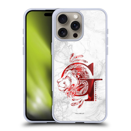 Harry Potter Deathly Hallows IX Gryffindor Aguamenti Soft Gel Case for Apple iPhone 16 Pro Max