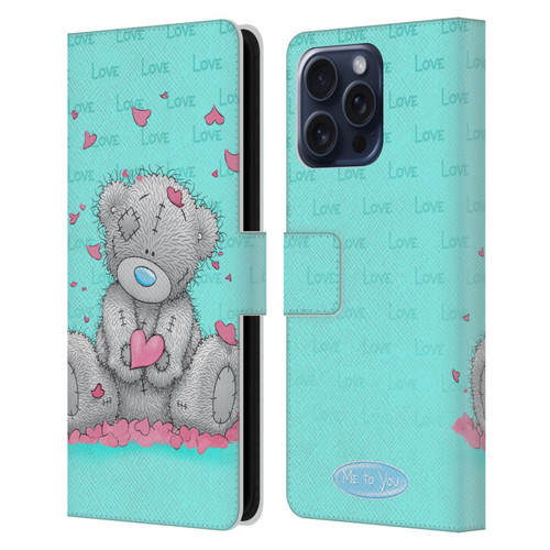 Me To You Classic Tatty Teddy Love Leather Book Wallet Case Cover For Apple iPhone 16 Pro Max
