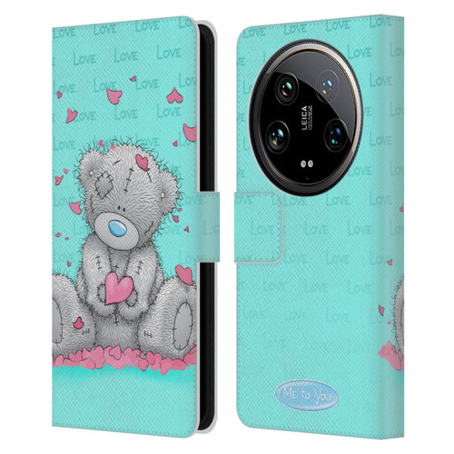 Me To You Classic Tatty Teddy Love Leather Book Wallet Case Cover For Xiaomi 14 Ultra