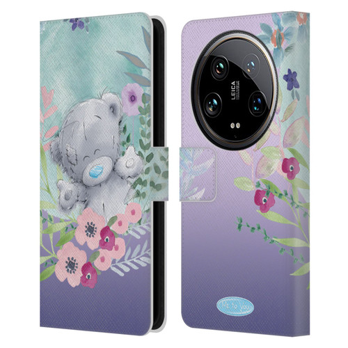 Me To You Soft Focus Happy Tatty Leather Book Wallet Case Cover For Xiaomi 14 Ultra
