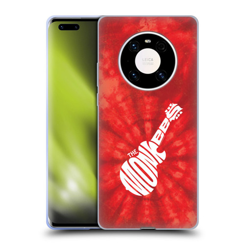 The Monkees Graphics Logo In Red Soft Gel Case for Huawei Mate 40 Pro 5G