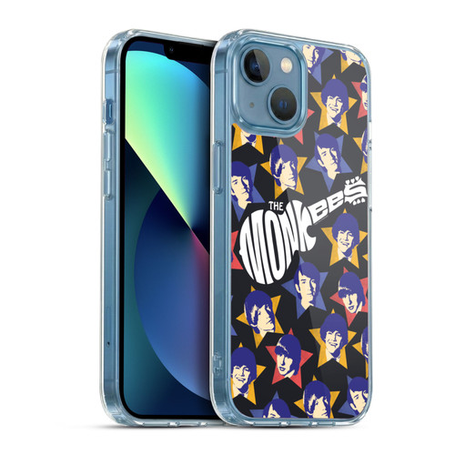 The Monkees Graphics Band Members Soft Gel Case for Apple iPhone 13 Mini & MagSafe