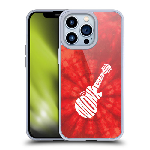 The Monkees Graphics Logo In Red Soft Gel Case for Apple iPhone 13 Pro