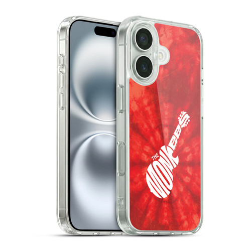 The Monkees Graphics Logo In Red Soft Gel Case for Apple iPhone 16 & MagSafe