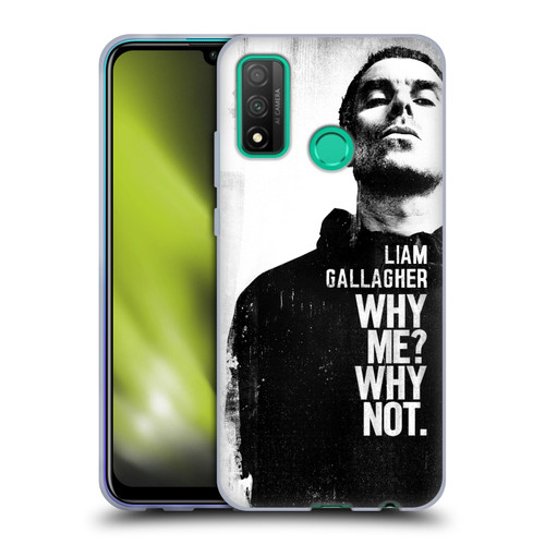 Liam Gallagher Graphics Why Me Soft Gel Case for Huawei P Smart (2020)
