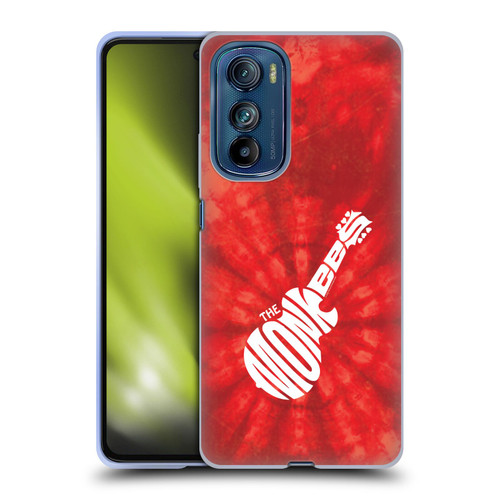 The Monkees Graphics Logo In Red Soft Gel Case for Motorola Edge 30