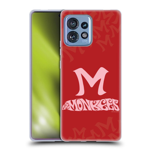 The Monkees Graphics Logotype Soft Gel Case for Motorola Moto Edge 40 Pro