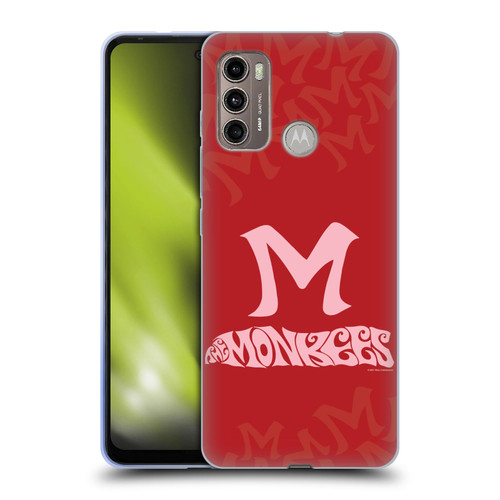 The Monkees Graphics Logotype Soft Gel Case for Motorola Moto G60 / Moto G40 Fusion