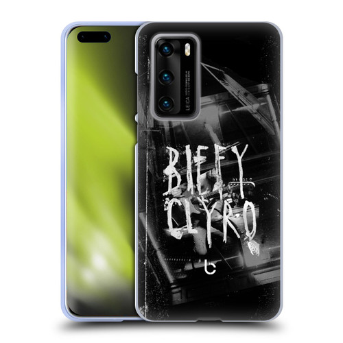 Biffy Clyro Graphics Black White Soft Gel Case for Huawei P40 5G