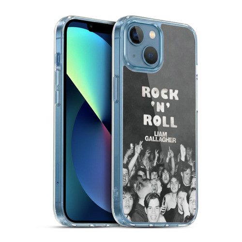 Liam Gallagher Graphics Album Cover Soft Gel Case for Apple iPhone 13 Mini
