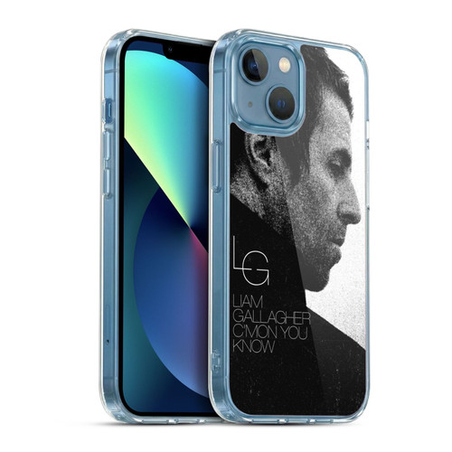 Liam Gallagher Graphics C'mon You Know Album Soft Gel Case for Apple iPhone 13 Mini