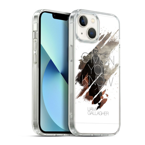 Liam Gallagher Graphics C'mon You Know Soft Gel Case for Apple iPhone 13