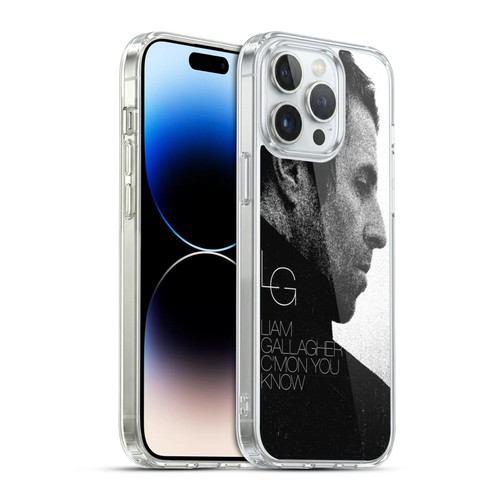 Liam Gallagher Graphics C'mon You Know Album Soft Gel Case for Apple iPhone 14 Pro Max
