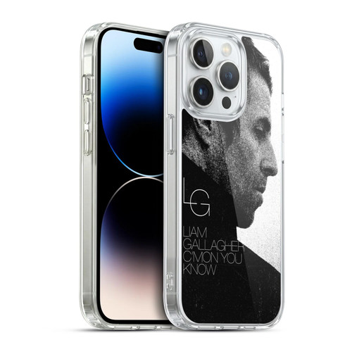 Liam Gallagher Graphics C'mon You Know Album Soft Gel Case for Apple iPhone 14 Pro