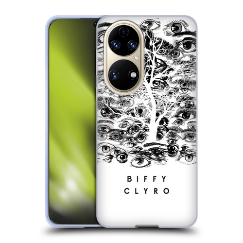Biffy Clyro Graphics Eyes Soft Gel Case for Huawei P50