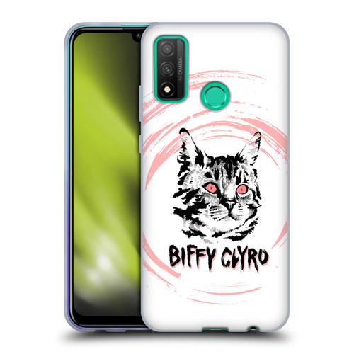 Biffy Clyro Graphics Cat Soft Gel Case for Huawei P Smart (2020)