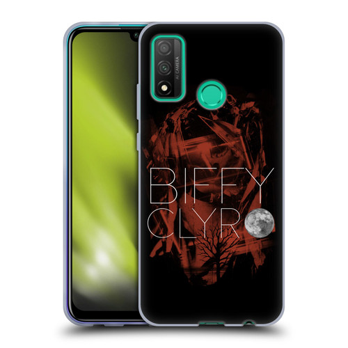 Biffy Clyro Graphics Red Soft Gel Case for Huawei P Smart (2020)