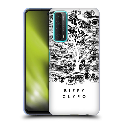 Biffy Clyro Graphics Eyes Soft Gel Case for Huawei P Smart (2021)