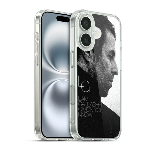 Liam Gallagher Graphics C'mon You Know Album Soft Gel Case for Apple iPhone 16