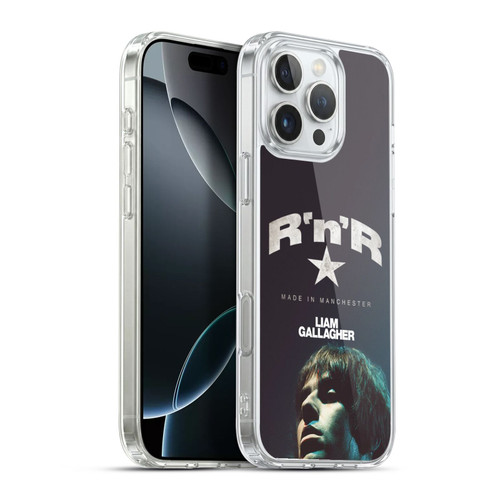 Liam Gallagher Graphics R 'N' R Star Soft Gel Case for Apple iPhone 16 Pro Max
