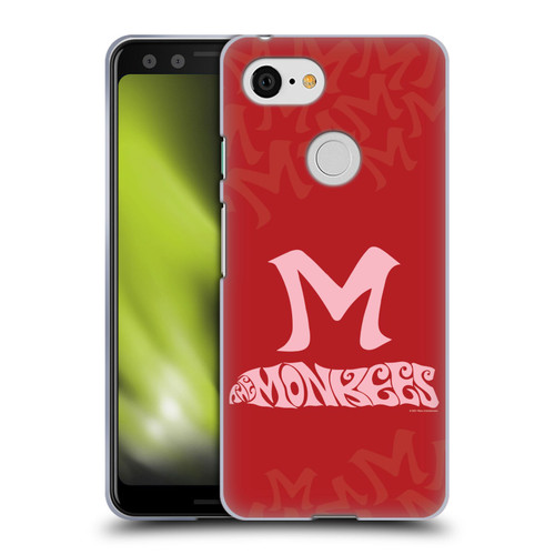 The Monkees Graphics Logotype Soft Gel Case for Google Pixel 3
