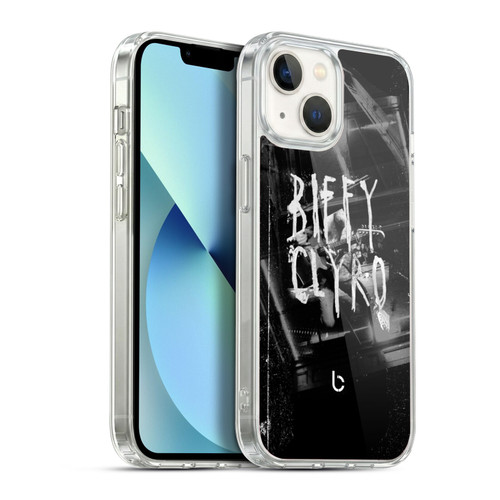Biffy Clyro Graphics Black White Soft Gel Case for Apple iPhone 13