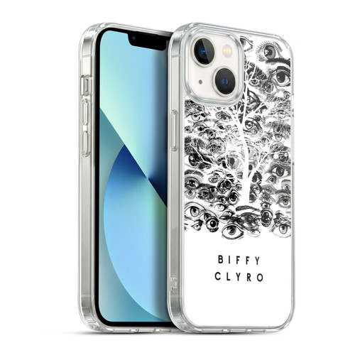 Biffy Clyro Graphics Eyes Soft Gel Case for Apple iPhone 13