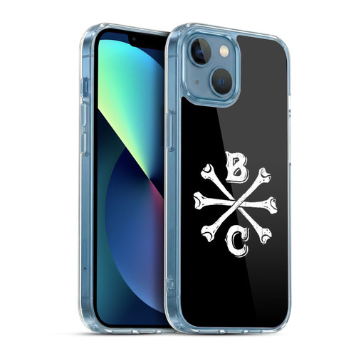 Biffy Clyro Graphics Bones Logo Soft Gel Case for Apple iPhone 13 Mini & MagSafe