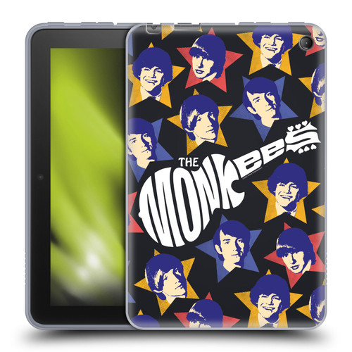 The Monkees Graphics Band Members Soft Gel Case for Amazon Fire 7 2022