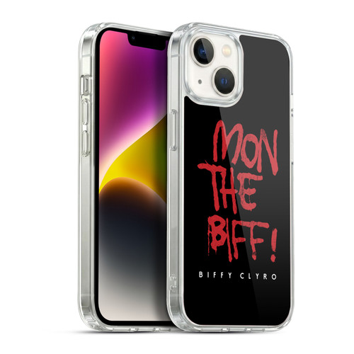 Biffy Clyro Graphics Mon The Biff Soft Gel Case for Apple iPhone 14