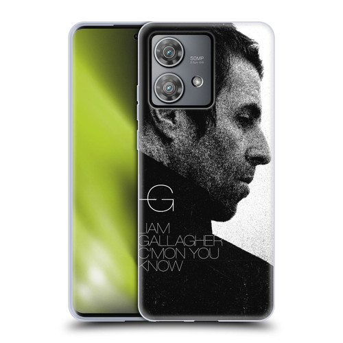 Liam Gallagher Graphics C'mon You Know Album Soft Gel Case for Motorola Edge 40 Neo 5G
