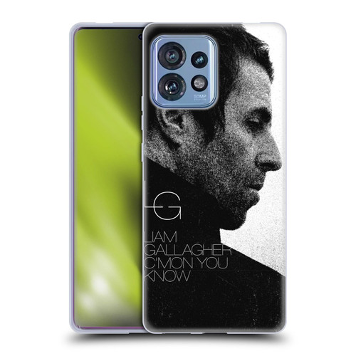Liam Gallagher Graphics C'mon You Know Album Soft Gel Case for Motorola Moto Edge 40 Pro