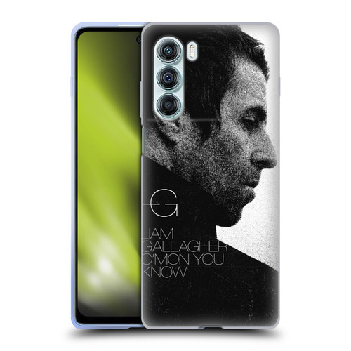Liam Gallagher Graphics C'mon You Know Album Soft Gel Case for Motorola Edge S30 / Moto G200 5G