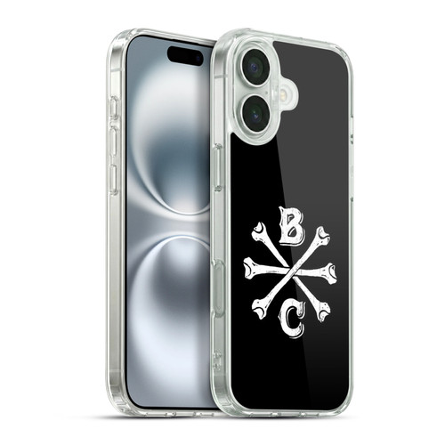 Biffy Clyro Graphics Bones Logo Soft Gel Case for Apple iPhone 16 Plus & MagSafe