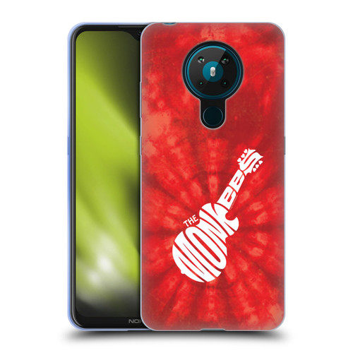 The Monkees Graphics Logo In Red Soft Gel Case for Nokia 5.3