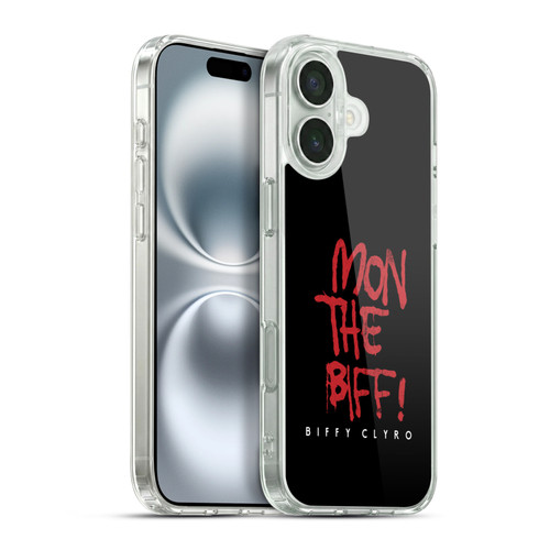 Biffy Clyro Graphics Mon The Biff Soft Gel Case for Apple iPhone 16 Plus & MagSafe