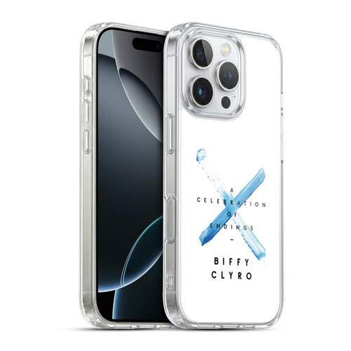 Biffy Clyro Graphics A Celebration Of Endings Soft Gel Case for Apple iPhone 16 Pro & MagSafe