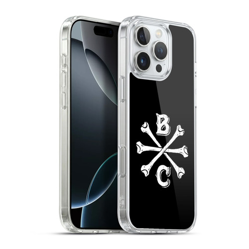 Biffy Clyro Graphics Bones Logo Soft Gel Case for Apple iPhone 16 Pro Max & MagSafe