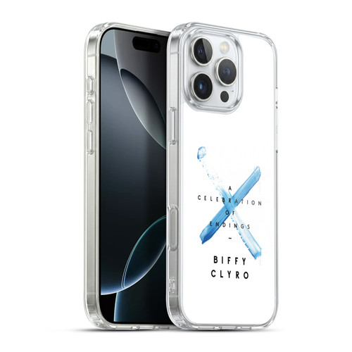 Biffy Clyro Graphics A Celebration Of Endings Soft Gel Case for Apple iPhone 16 Pro Max & MagSafe