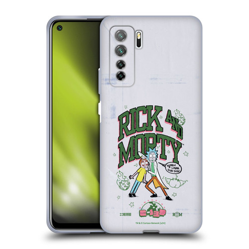 Rick And Morty Duo Graphics Wubb A Lubba Dub Dub Soft Gel Case for Huawei Nova 7 SE/P40 Lite 5G