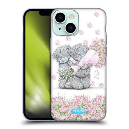 Me To You ALL About Love Pink Roses Soft Gel Case for Apple iPhone 13 Mini