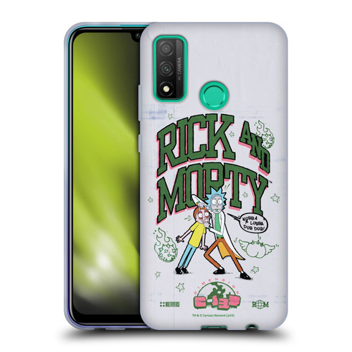 Rick And Morty Duo Graphics Wubb A Lubba Dub Dub Soft Gel Case for Huawei P Smart (2020)