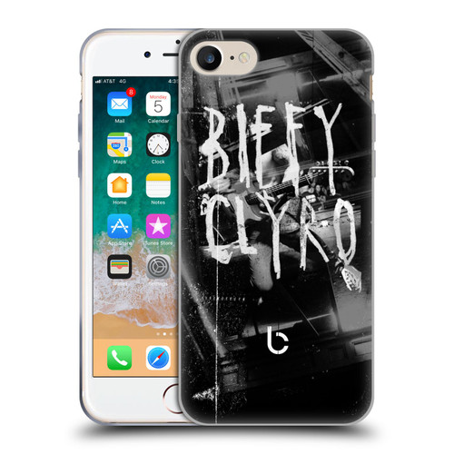 Biffy Clyro Graphics Black White Soft Gel Case for Apple iPhone 7 / 8 / SE 2020 & 2022
